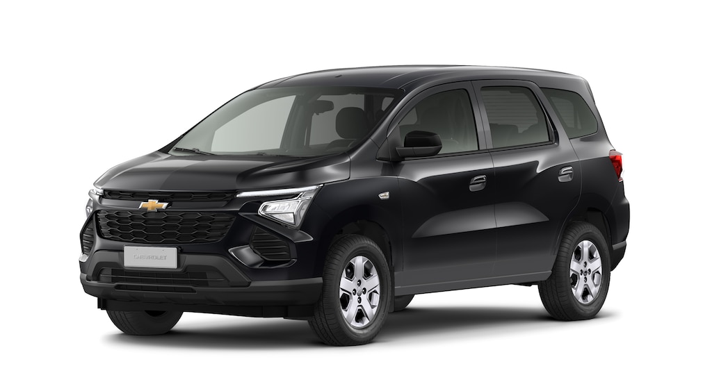 Chevrolet Spin AT na cor Preto Ouro Negro