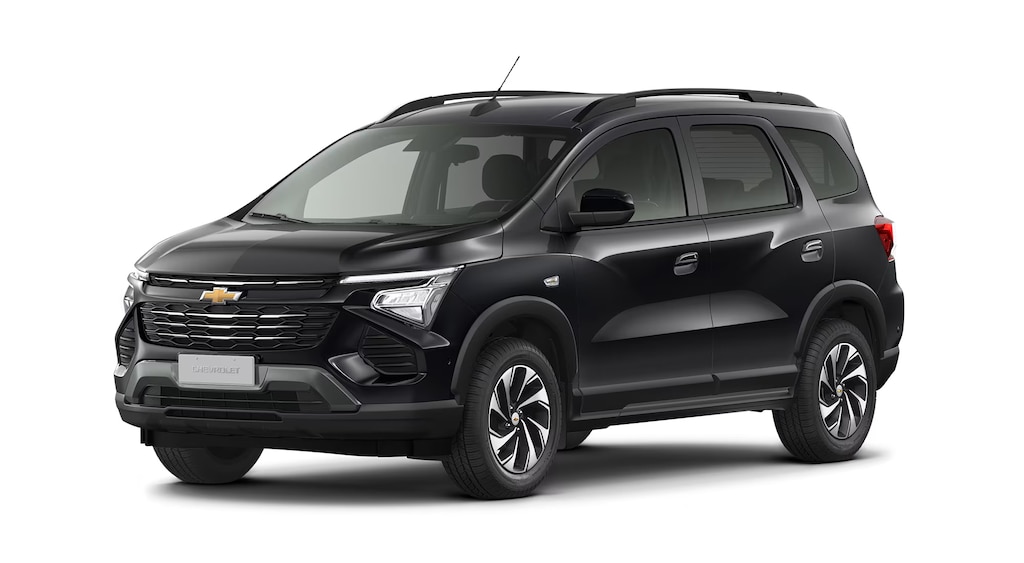 Chevrolet Spin Premier na cor Preto Ouro Negro