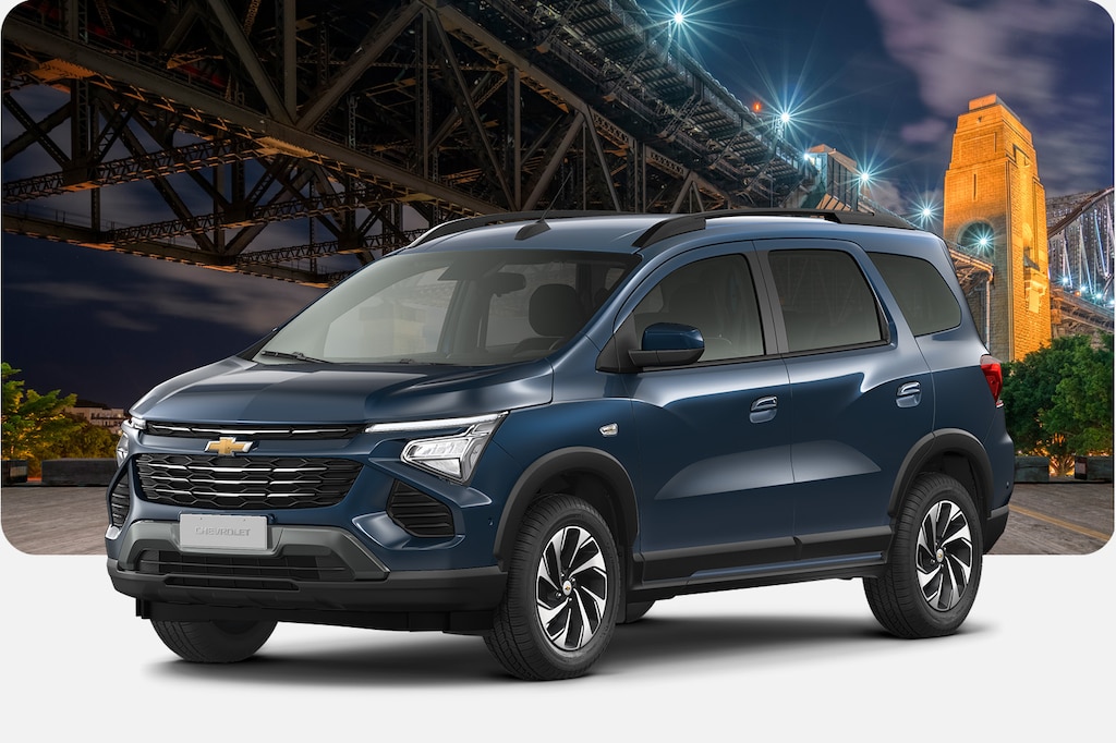SUV Chevrolet Spin versão Premier, design moderno ideal para famílias